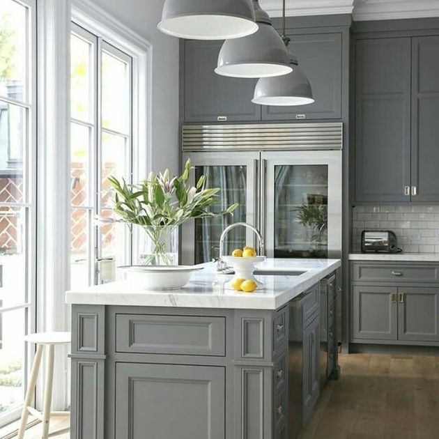 Beautiful painted Kitchen in a Dublin property